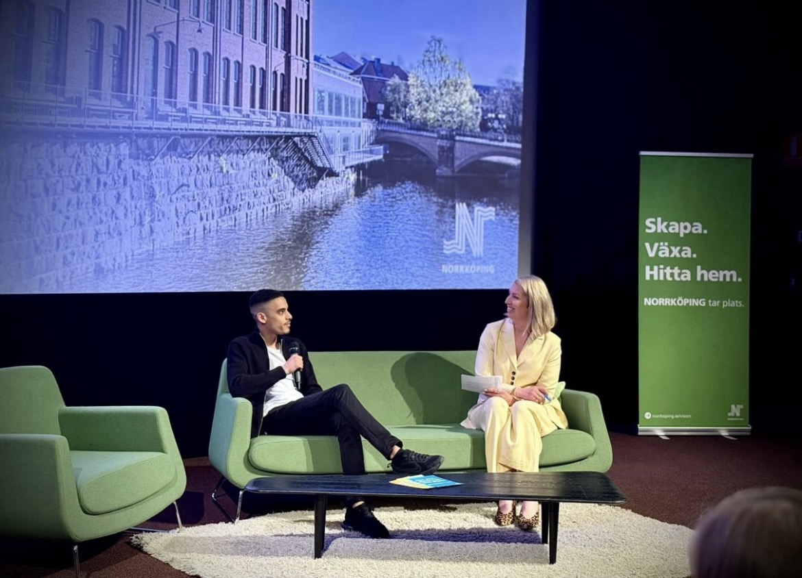 Norrköpings nya vision lanserad — med Mohamed Elfituri på scen